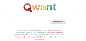 Accueil Qwant